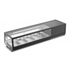 Refrigerated countertop sushi display Model SUSHI135