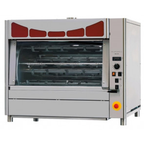 Electric planetary rotisserie ENG Capacity n. 72/90 chickens N.12 stainless steel tubular spits 12x12 mm Model GER12