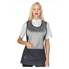 Lady Papeete apron 100% Polyester Silver Model 013112