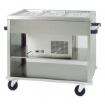 Stainless steel refrigerated trolley Model CAR2779