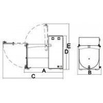 Countertop mixer Model IP10M