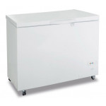 Static chest freezer with solid hinged lids Model FR400PSK