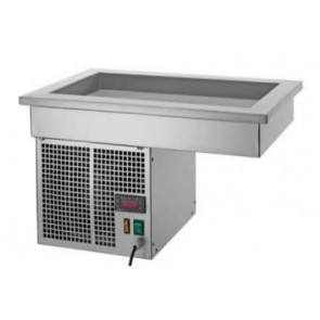 Built-in refrigerated drop in TP Tank for 1 GN 1/1 H=100 mm Model TOP51