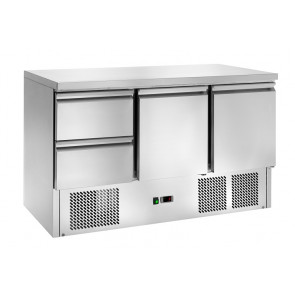 Refrigerated saladette with two drawers Model AK9432D