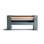 Professional electric automatic roller ironer with speed regulator, steam suction, Maxpress cover and aramid felt GDR Capacity 52÷79 Kg/h Roller length 2000 mm Model RISSTIR014