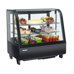 Refrigerated countertop display Model RC100B Black exterior