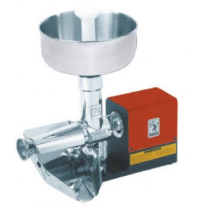 Electric tomato squeezer Mini Professional Omra Funnel capacity Lt 4 Hourly production 200 Kg Model OM2500E