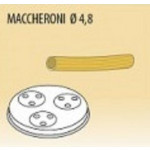 Mould maccheroni diameter 4,8 for fresh pasta machine MPF 1.5 and PF15E