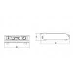Induction plate Model P.I. 25 Power watt 2500