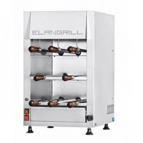 Electric rotisserie ENG Model ChurrascoCM8E 3 racks Independent motor for each sword Swords N. 8 stainless steel