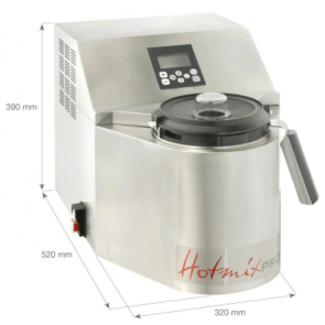 Multifunctional food processor Bowl capacity: 2 lt Temperature range: down to -24°C Model HOTMIX BREEZE