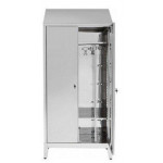 Changing room locker made of stainless steel 430 IXP N.2 COMPARTMENTS N.2 hinged doors Model 69402430
