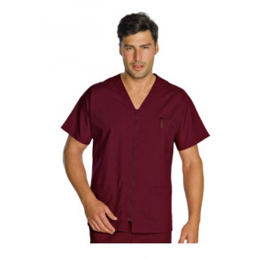 Jacket Milano Short sleeve 65% Polyester 35% Cotton Bordeaux Available in different sizes Model 041003