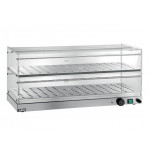 Heated display Model VBR4756 countertop Two shelves