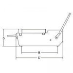 Manual sausage filler Model IS 8 ARIES Cylinder capacity Lt 8