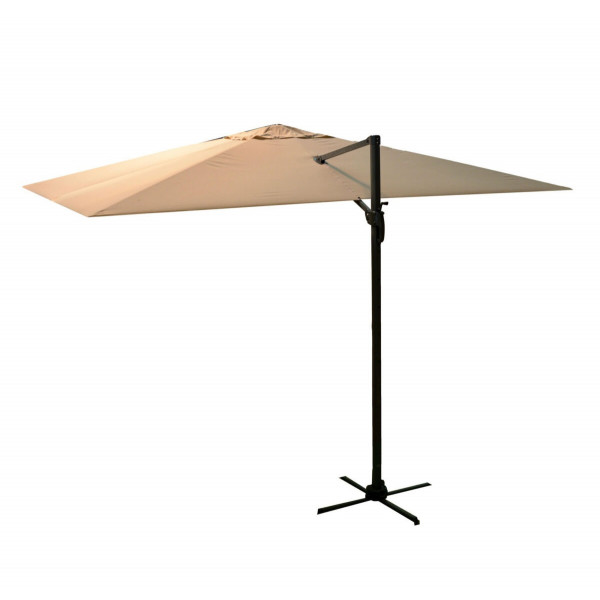 Square umbrella with opening crank handle and inclination STK With rotating mechanism Model S7301220000
