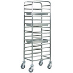 Pans trolley GN 1/1 Model CA1479 Capacity n. 14 GN 1/1 trays (cm 53x32,5)