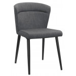 Indoor armchair TESR Metal frame Seat and backrest in synthetic leather Model 1439-C50P
