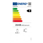 Ventilated 3 sided glasses, two door multideck cooler. Positive temperature. Model VISION 150
