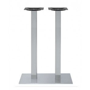 Indoor base TESR Satin stainless steel frame, adjustable feet Model 1576-6033IH