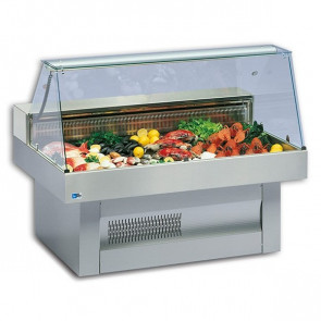 Counter/display for fish Model OCEANUS100 straight glass