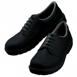 Chef's shoe with laces Black Model 112201