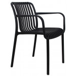 Poltroncina da esterno impilabile TESR Struttura in polipropilene Modello 075-ZL77 VARI COLORI