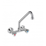 Two holes wall mounted tap - swinging "C" spout L30cm MNL Model R0102010212