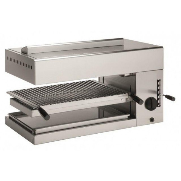 Pass-through gas salamander with movable cooking plate TX Cooking surface cm 57,5x40 Heating zone n° 1 Power kW 7,4 Model 213001