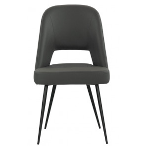 Indoor chair TESR Powder coated metal frame synthetic leather covering.Model 182-XR3