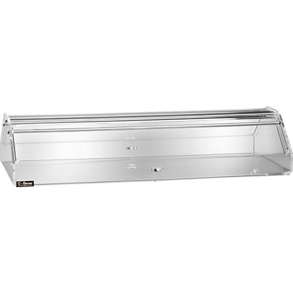 Neutral countertop display for Croissants and Desserts Model VBE85 Openable doors on 2 sides