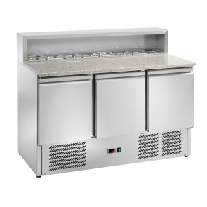Refrigerated saladette for pizzera Model AK943P