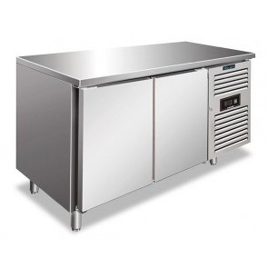 Ventilated freezer counter Model SNACK2100BTF Two doors