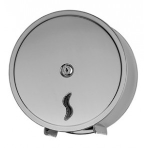 Mini jumbo toilet roll dispenser (200 m) 304 STAINLESS STEEL MDL - Model BRINOX 105002