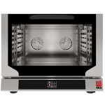 Electric digital convection oven Model EKF464NT Humidification for bakery and pastry Capacity n.4 trays cm 60x 40 Power Kw 3,4 Drop down door