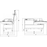Horizontal Cutter Model Katana 20VV Blades:n.3 r.p.m. 600/2.600
