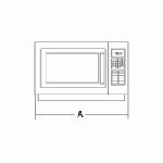Microwave oven PANASONIC Power consumption watt 1490 Model NE1037 Auto