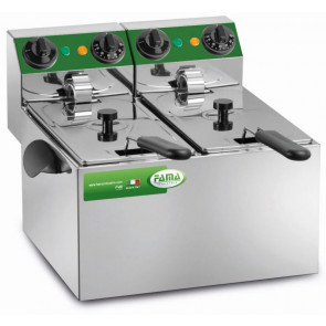 Double electric fryer Countertop Model MFR240