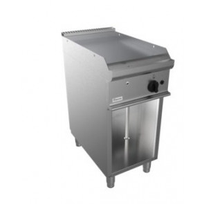 Gas fry top CI Model RisFry014 SMOOTH PLATE Open cabinet Power kW 6