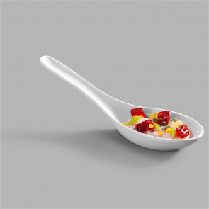 Single portion spoon in melamine Model MPA22110