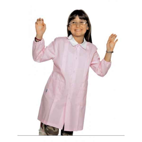 Pollicino Pinafore 65% Polyester  35% Cotton PINK available in different sizes Model 000223
