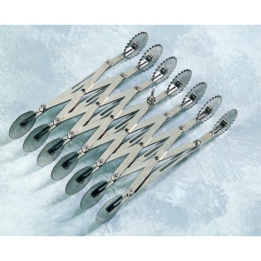 Pasta cutter in stainless steel smooth 5 rollers , roll diameter mm 55 Model 529-010