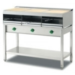 Triple gas salamander PL Model S4/18 Grid size: 3x60x40cm