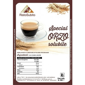 Powdered preparation for automatic machines SPECIAL ORZO Packs of gr 250 in cartons of 20 bags Model 615