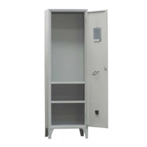 Special changing room locker FAS made of steel sheet Thickness 6/10 N.1 Compartment N.1 Hinged door Two adjustable shelves Model H060Q1951A