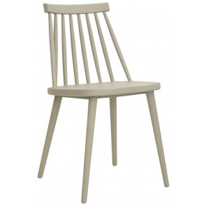 Outdoor armchair TESR Polypropylene frame Model 1480-XH3 TAUPE