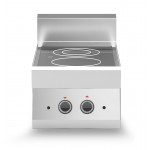 Electric infrared hob 2 cooking zones MDLR Model F6540PVET