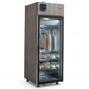 Seasoning meat cabinet Modello KAIROS Electronic control of humidity, temperature and curing times at various levels