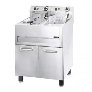 Double electric fryer CLN Power 9,9 x 2 kW Model CFP132