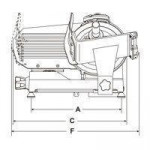 Gravity slicer Model CANOVA 300